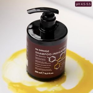Шампунь-індикатор для волосся після знебарвлення та фарбування