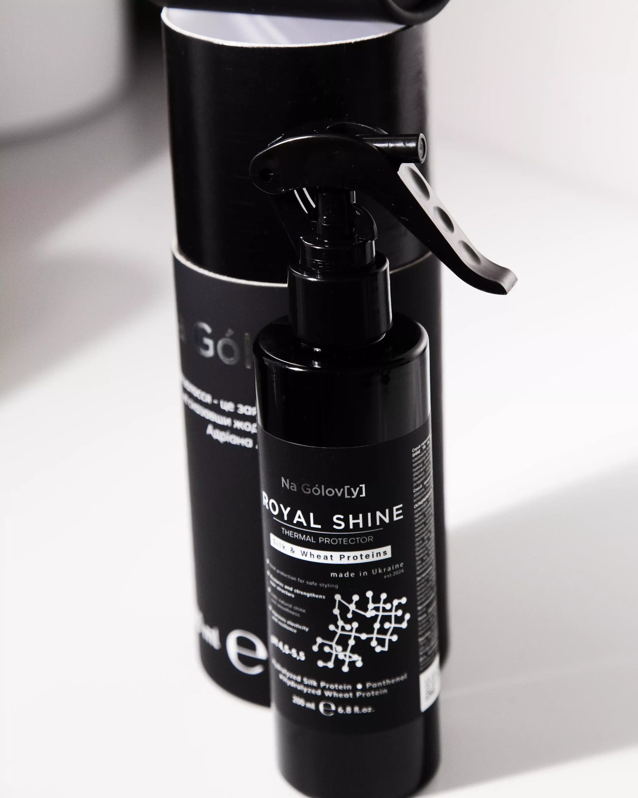IMG_6721 ROYAL SHINE Спрей-термозахист із гідролізованим шовком - Зображення 1