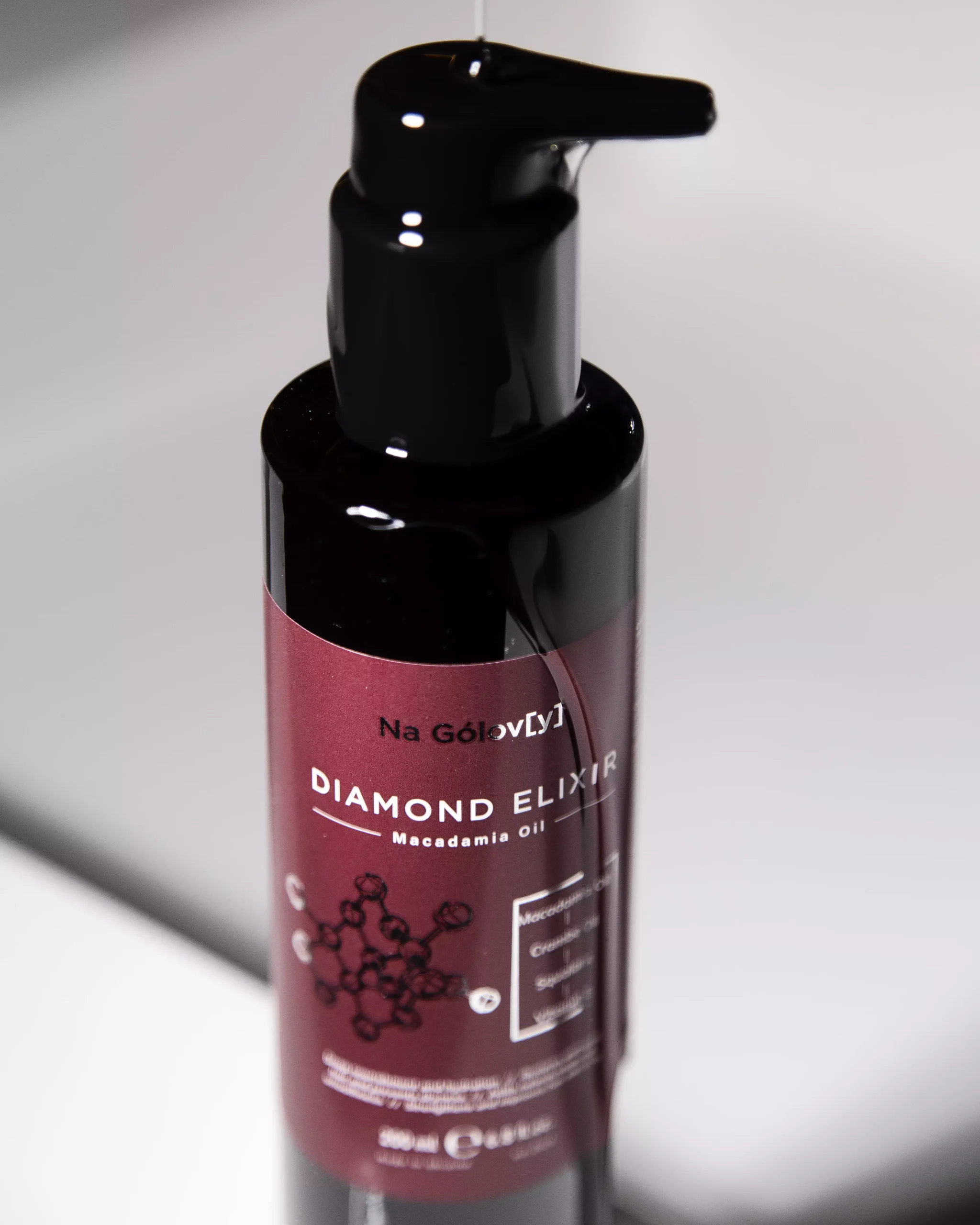 IMG_6726 DIAMOND ELIXIR Флюїд для волосся з олією макадамії - Зображення 1